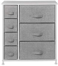 Load image into Gallery viewer, 7 Drawers Dresser - Furniture Storage Tower Unit