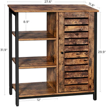 Load image into Gallery viewer, Optimy Storage Cabinet, Bathroom Floor Standing Cabinet with 3 Shelves