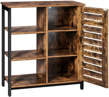 Load image into Gallery viewer, Optimy Storage Cabinet, Bathroom Floor Standing Cabinet with 3 Shelves