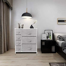 Load image into Gallery viewer, 7 Drawers Dresser - Furniture Storage Tower Unit

