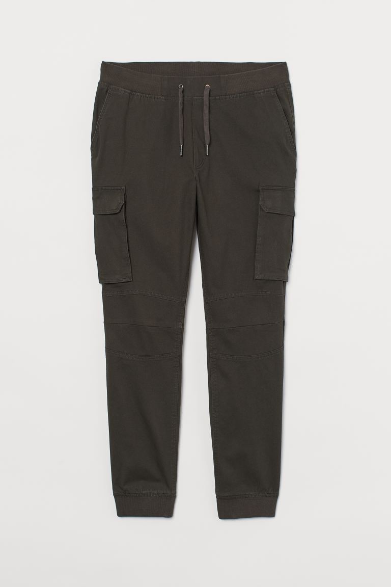 Cotton Cargo Joggers